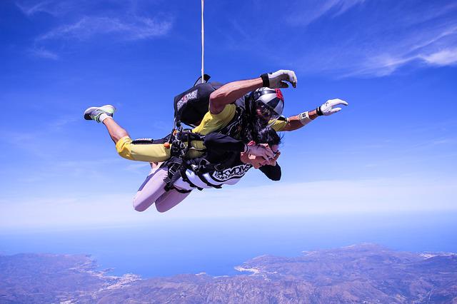 saut en parachute bassin arcachon pas cher